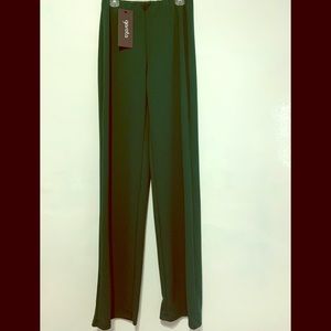 Garota green palazzo pants